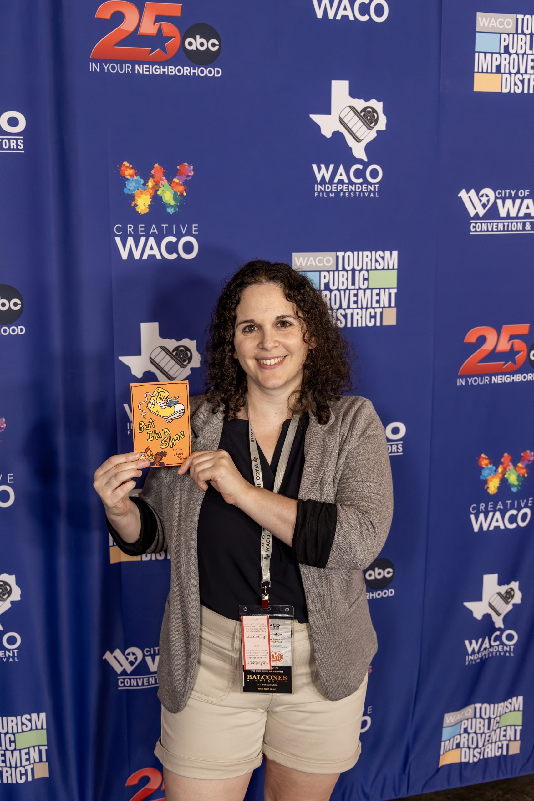 Chen Drachman on the Red Carpet at Waco Indie 2025
