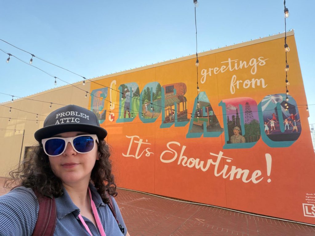 Filmmaker Chen Drachman at the El Dorado Film Festival